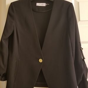 Calvin Klein Button Blazer